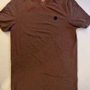 Under Armour Brown Short Sleeve Tee Classic Crew Neck